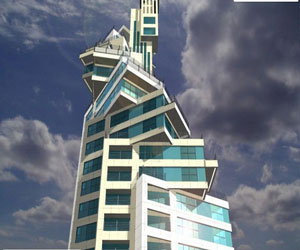 دانلود طراحی کامل برج مسکونی و تجاری