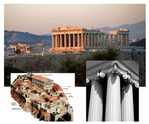 پاورپوینت معماری جهان : یونان و کرت