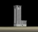 طراحی سه بعدی برج مجتمع مسکونی در 3DMAX