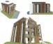 طرح سه بعدی مجتمع مسکونی در اسکچاپ