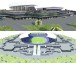 طراحی 3 بعدی ورزشگاه فوتبال در SketchUp
