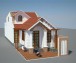 طراحی خانه ویلای دوبلکس پلان،برش،نما،شیب بندی بام و رندرخارجی