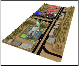 طراحی سه بعدی شهر جاجرود در اسکچاپ
