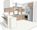 طراحی داخلی 3D آشپزخانه در SketchUp